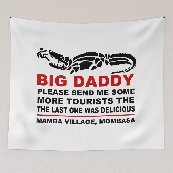 Item preview, Big Daddy; Crocodile Farm; Mombasa; Kenya; designed and sold by StickerApe.