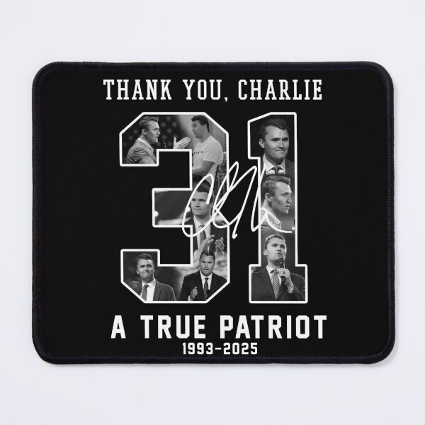 Item preview, Charlie Kirk A True Patriot Memorial Tribute Signature designed and sold by JeyVel.