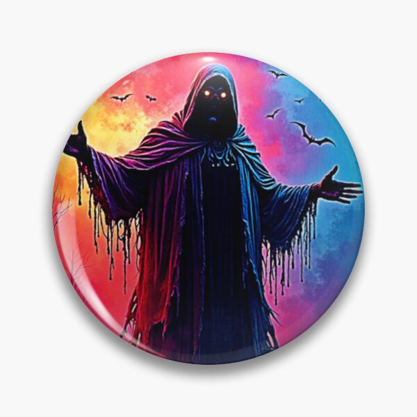 Item preview, Haunting Demon Cloaked In Shadows Design designed and sold by Health And Fitness Posts e-Store.