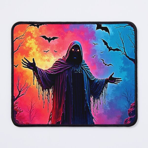 Item preview, Haunting Demon Cloaked In Shadows Design designed and sold by Health And Fitness Posts e-Store.