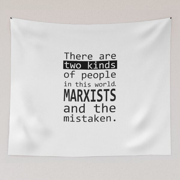 Item preview, Two kinds of people - MARXISTS and the mistaken designed and sold by GetItGiftIt.
