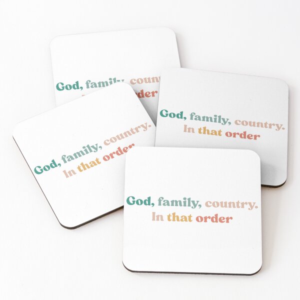 Item preview, God Family Country in That Order Freedom with CK designed and sold by faridman.
