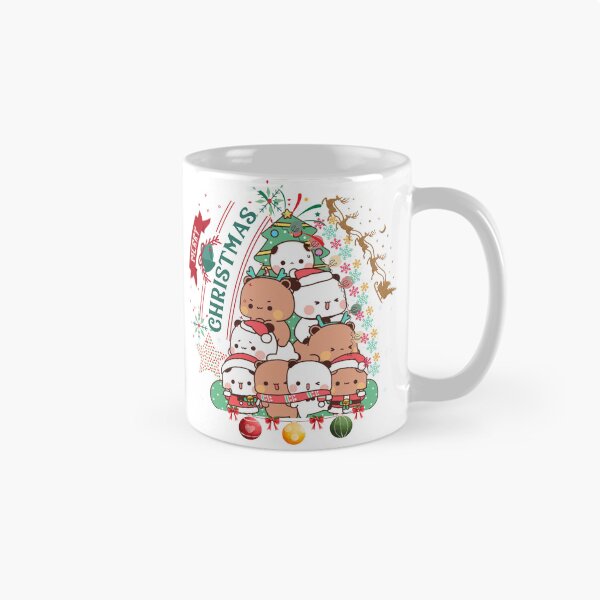 Item preview, Merry Christmas Bubu Dudu Tree Panda And Brownie Bear True Love Couple 2026 designed and sold by BrightStreets.