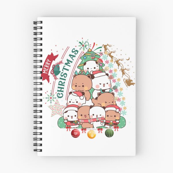 Item preview, Merry Christmas Bubu Dudu Tree Panda And Brownie Bear True Love Couple 2026 designed and sold by BrightStreets.