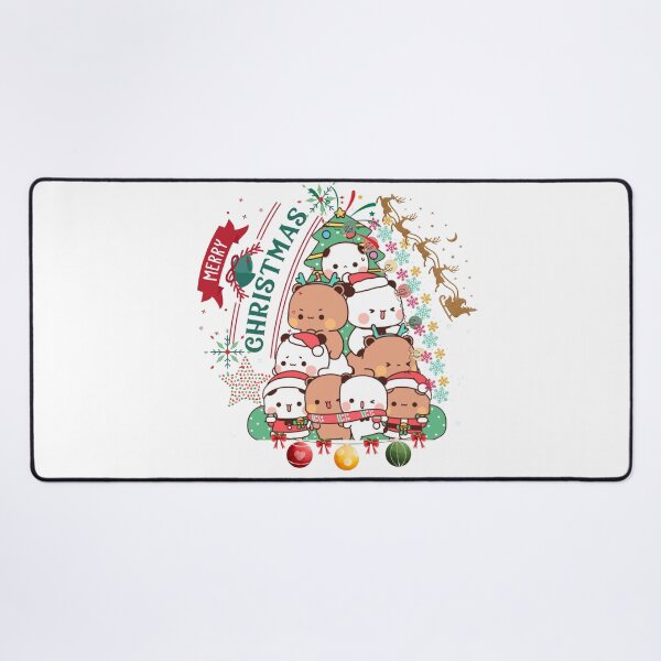 Item preview, Merry Christmas Bubu Dudu Tree Panda And Brownie Bear True Love Couple 2026 designed and sold by BrightStreets.