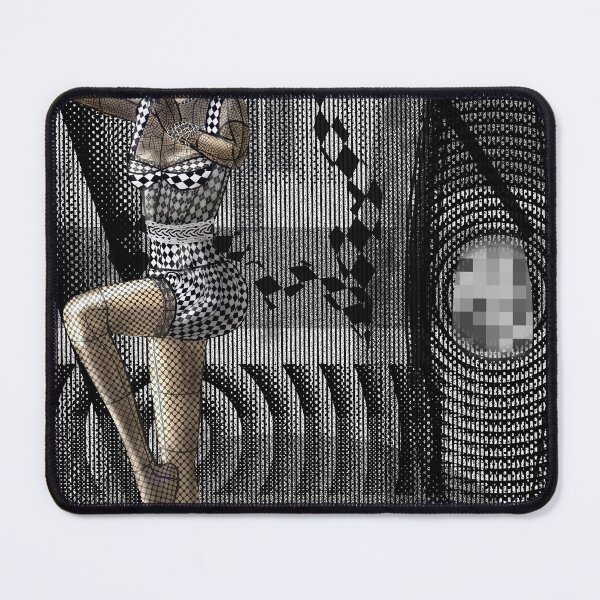 Item preview, Cyber Harlequin or Digital Noir or maybe Glitch & Glamour: designed and sold by MadomiArt.