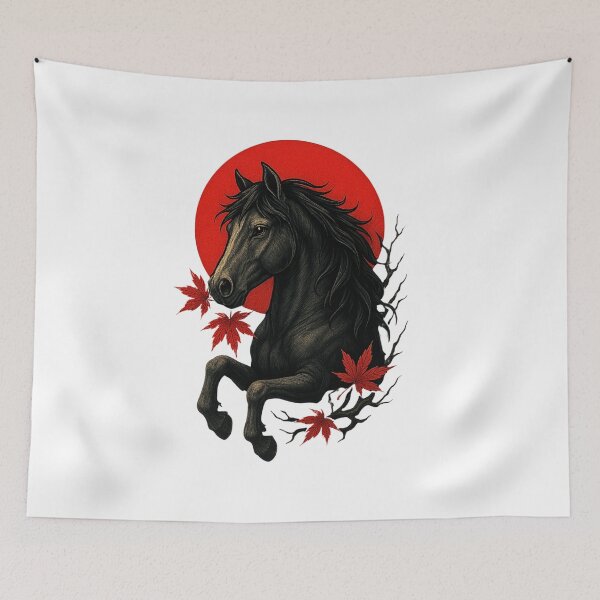 Item preview, Japanese Tattoo Style Horse designed and sold by digishops.
