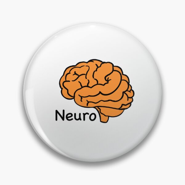 Item preview, Orange brain designed and sold by Designsbyleahhh.