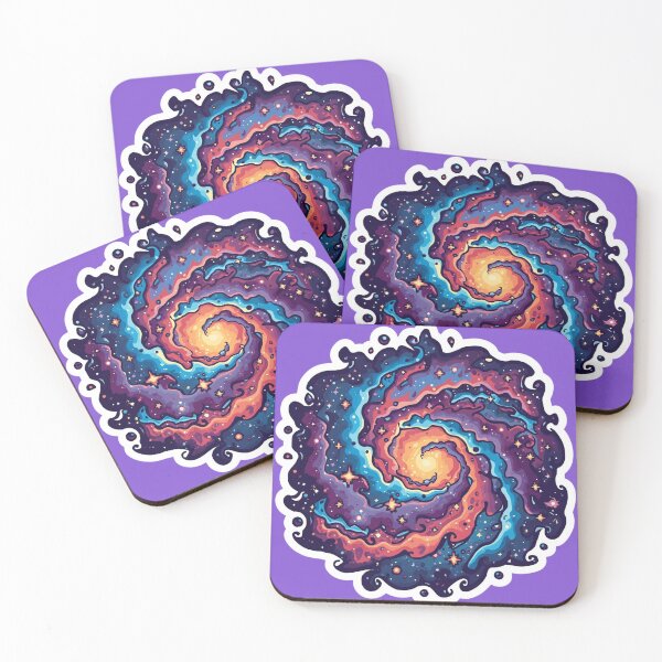 Item preview, Cosmic Swirl Galaxy Sticker - Hidden Threads Original designed and sold by HiddenThreads.