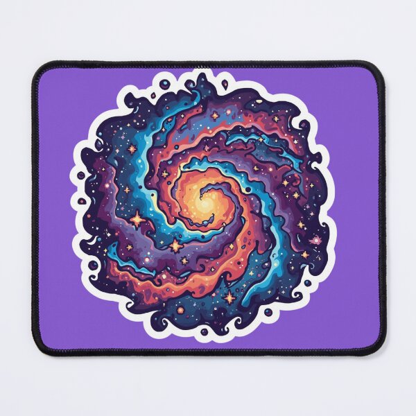 Item preview, Cosmic Swirl Galaxy Sticker - Hidden Threads Original designed and sold by HiddenThreads.