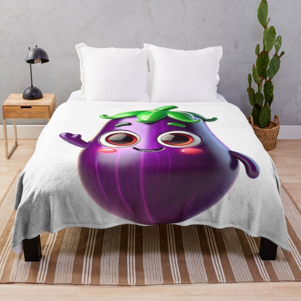 Item preview, Adorable Eggplant designed and sold by Sillytoe.