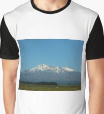 Mount Ruapehu New Zealand Graphic T-Shirt