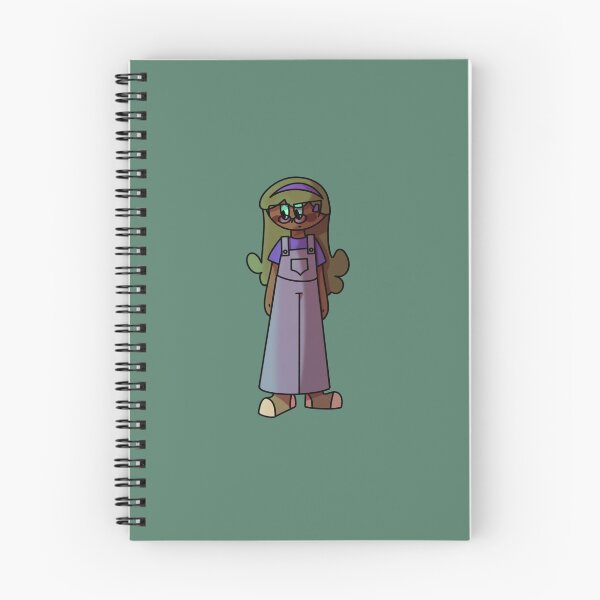 Item preview, Girl in purple Overalls designed and sold by Eve Snapdragon.