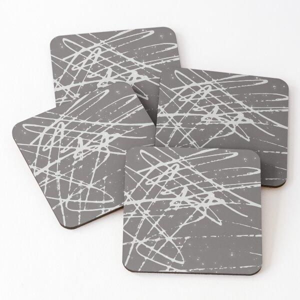 Item preview, Abstract Brush Strokes – Modern Minimalistic White Design designed and sold by Furkan Al-Gburi.