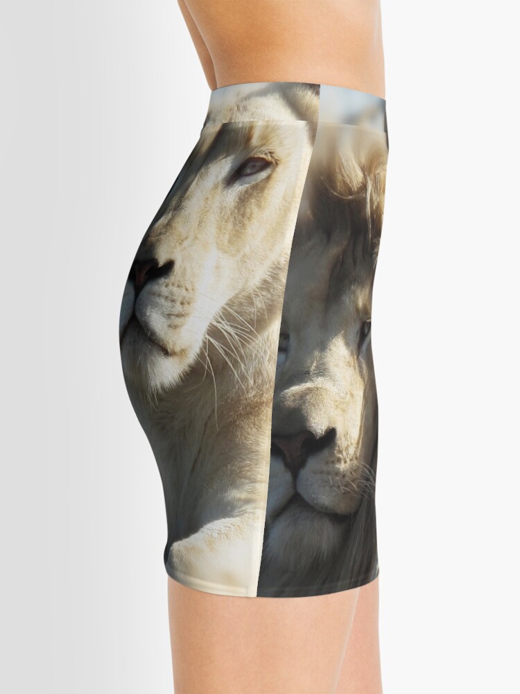 Alternate view of White Lions Mini Skirt
