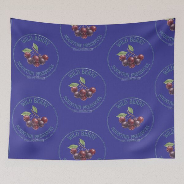 Item preview, Vintage Fruit Label - Wild Berry designed and sold by Too Kool Designing .