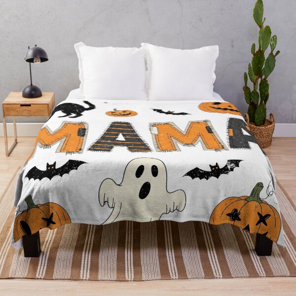 Artikelvorschau, MAMA Patchwork-Collage Halloween entworfen und verkauft von Drip stamp.