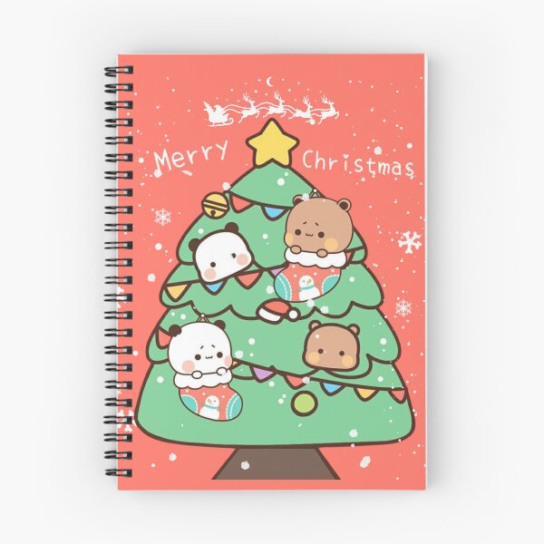 Item preview, Merry Christmas Bubu Dudu Tree Panda And Brownie Bear True Love Couple 2026 designed and sold by BrightStreets.