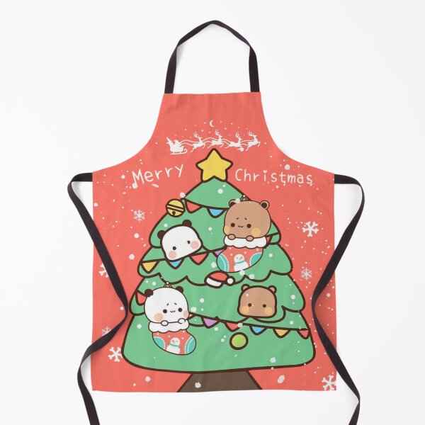 Item preview, Merry Christmas Bubu Dudu Tree Panda And Brownie Bear True Love Couple 2026 designed and sold by BrightStreets.