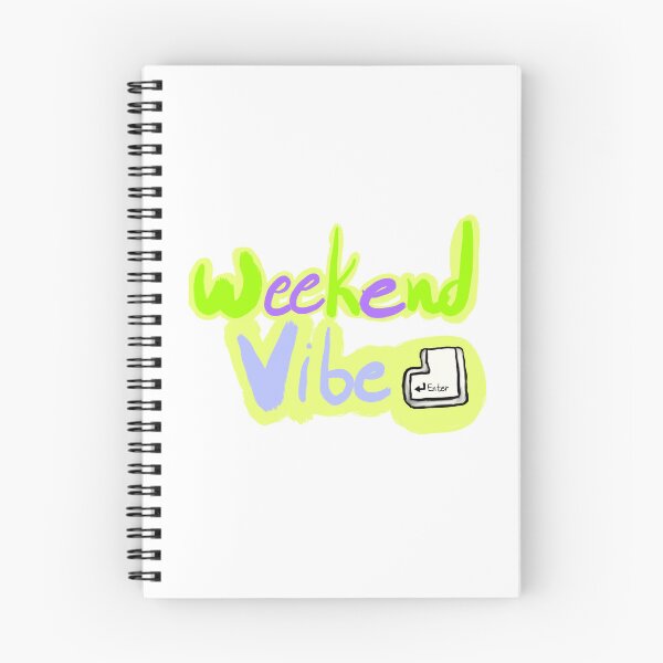 Item preview, Weekend Vibe Enter – Fun Weekend Design designed and sold by creativesurface.