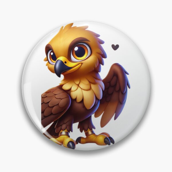 Item preview, Adorable Golden Eagle designed and sold by Sillytoe.