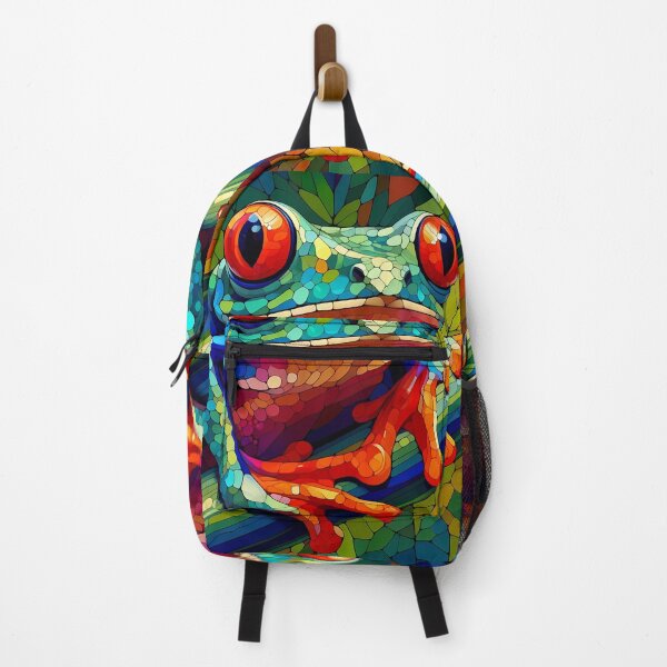 Item preview, Red eye Tree Frog Abstract designed and sold by Liscar95.