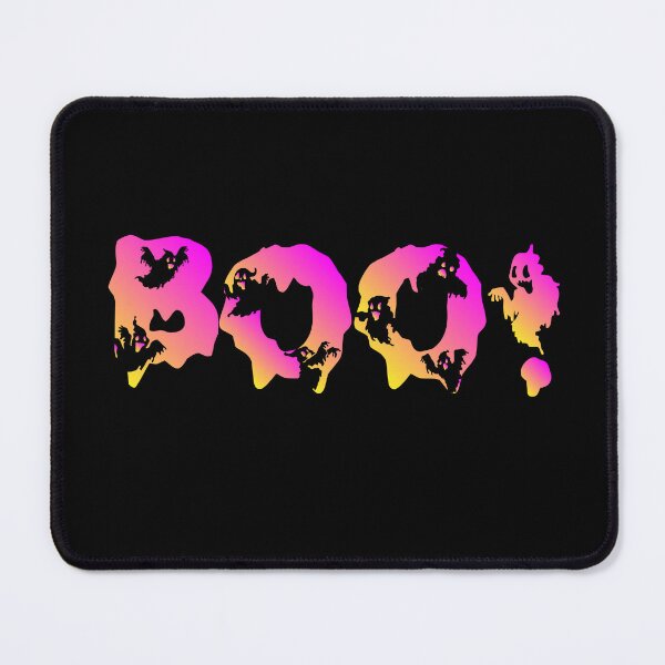 Item preview, BOO! pink/yellow designed and sold by Motel Sunset.