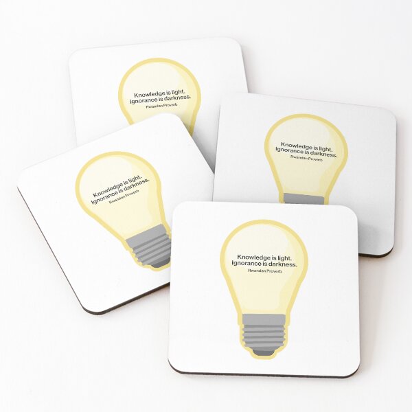 Item preview, Knowledge is Light designed and sold by Kipepeo Design Ltd..