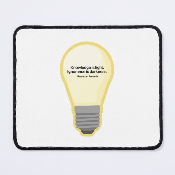 Item preview, Knowledge is Light designed and sold by Kipepeo Design Ltd..