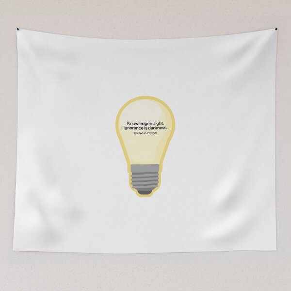 Item preview, Knowledge is Light designed and sold by Kipepeo Design Ltd..