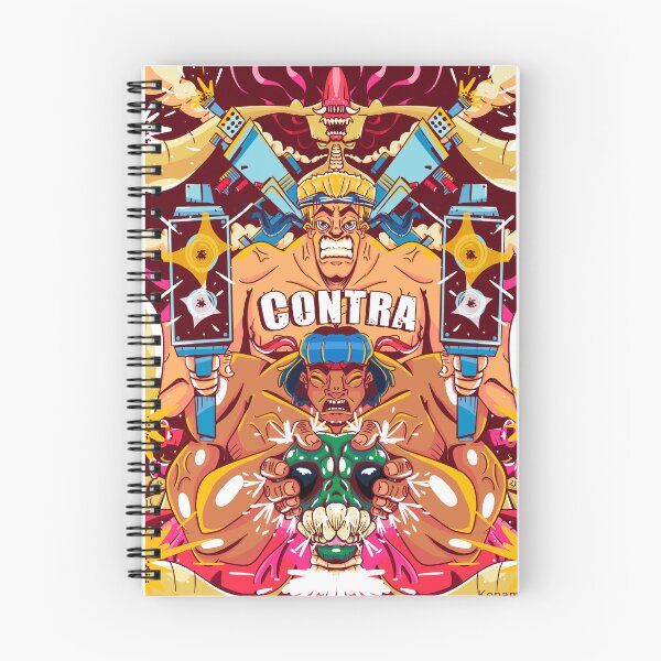 Item preview, Retro Run-and-Gun Action Illustration – “CONTRA Tribute Battle Scene” designed and sold by Hezteiner.