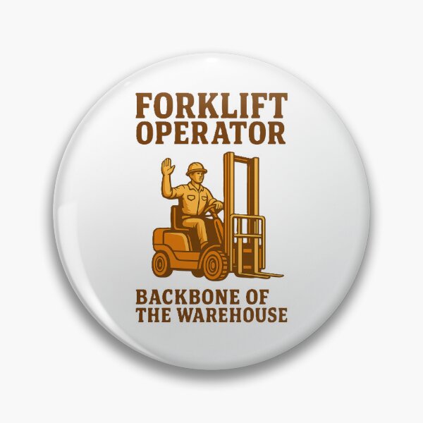 Item preview, Forklift Operator – Backbone of the Warehouse designed and sold by RetroNibylander.
