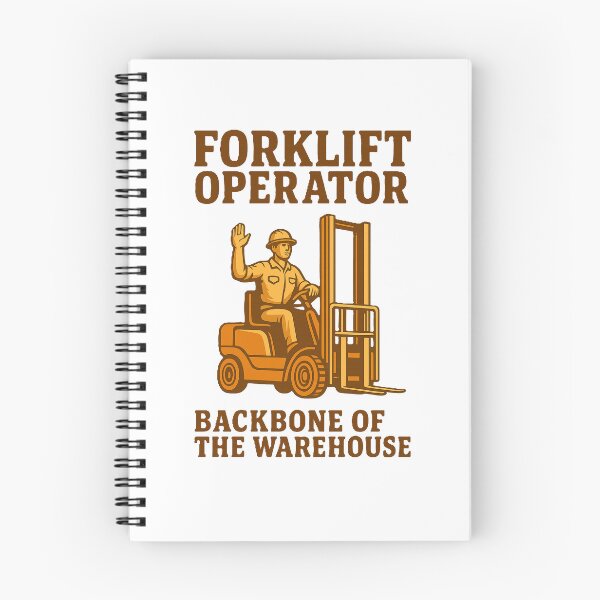 Item preview, Forklift Operator – Backbone of the Warehouse designed and sold by RetroNibylander.