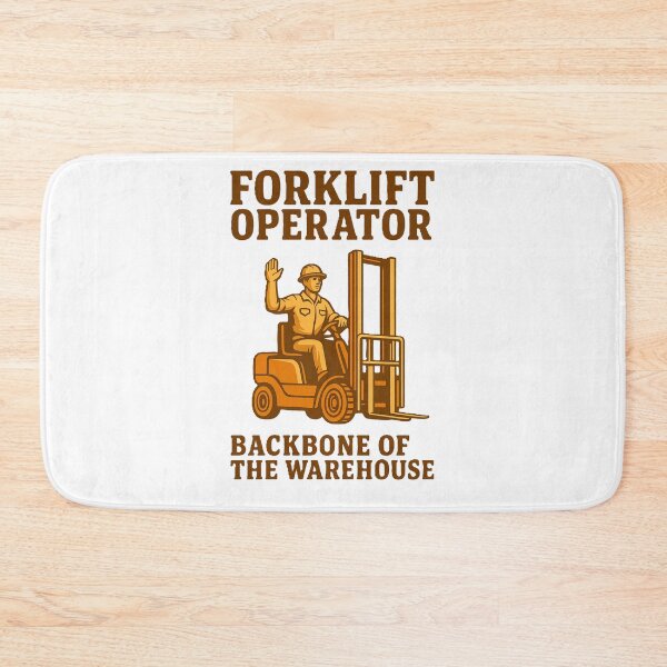 Item preview, Forklift Operator – Backbone of the Warehouse designed and sold by RetroNibylander.