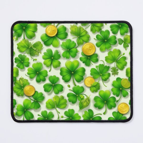 Item preview, Four-Leaf Clovers and Gold Coins designed and sold by InezPhotography.