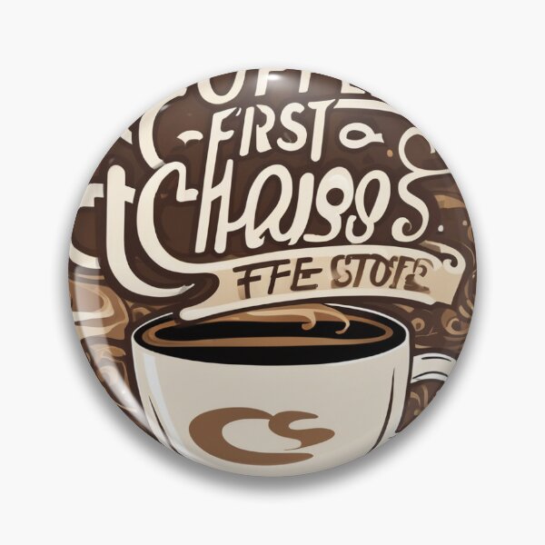 Item preview, Café primeiro, caos depois", tipografia moderna designed and sold by StudioNaeli.