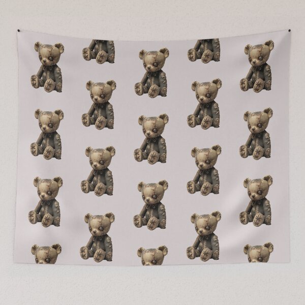 Item preview, Creepy Halloween Zombie Bear Spooky Cute Undead Design designed and sold by BeeJoyDesign.