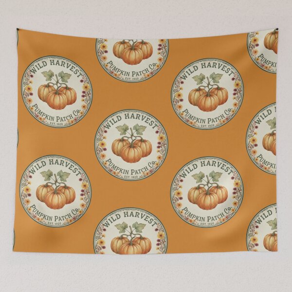 Item preview, Vintage Fruit Label - Pumpkins  designed and sold by Too Kool Designing .