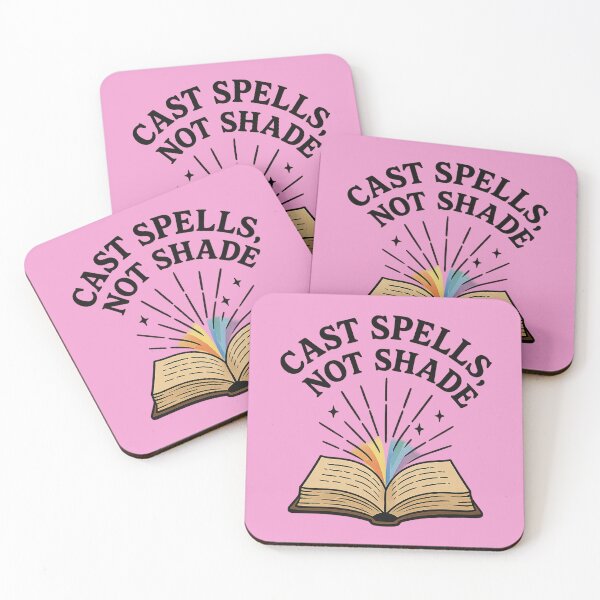 Item preview, Cast Spells Not Shade - Witchy spell book design designed and sold by Printessive Designs.