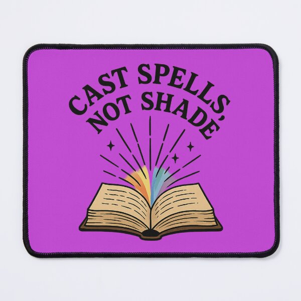 Item preview, Cast Spells Not Shade - Witchy spell book design designed and sold by Printessive Designs.