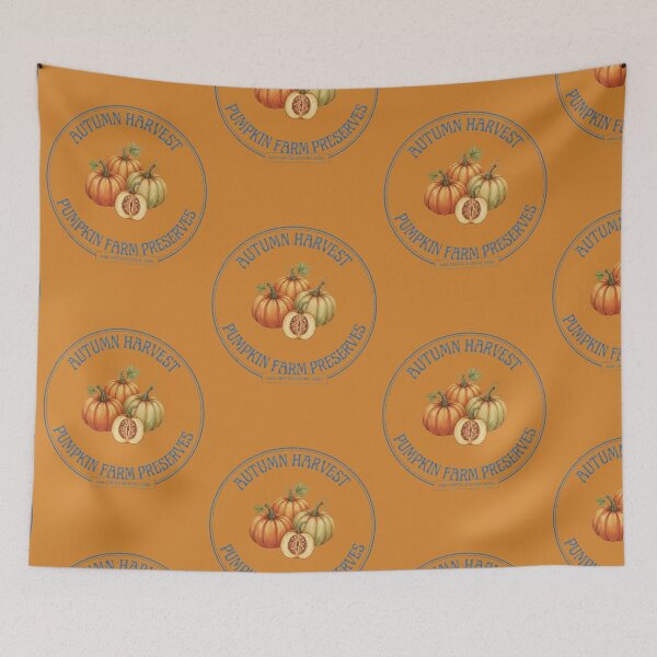 Item preview, Vintage Fruit Label - Pumpkins  designed and sold by Too Kool Designing .