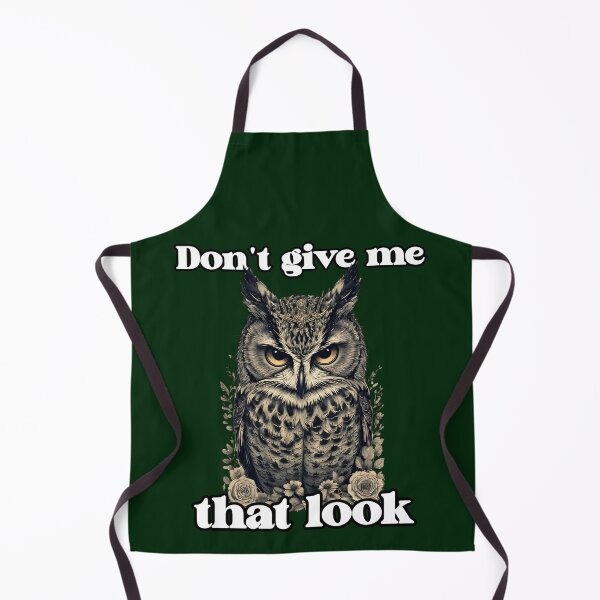 Item preview, Don’t Give Me That Look: Owl Attitude designed and sold by Doodle-Bloom.