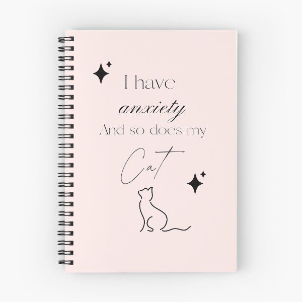 Item preview, I have anxiety and so does my cat designed and sold by InsomniacLamb.