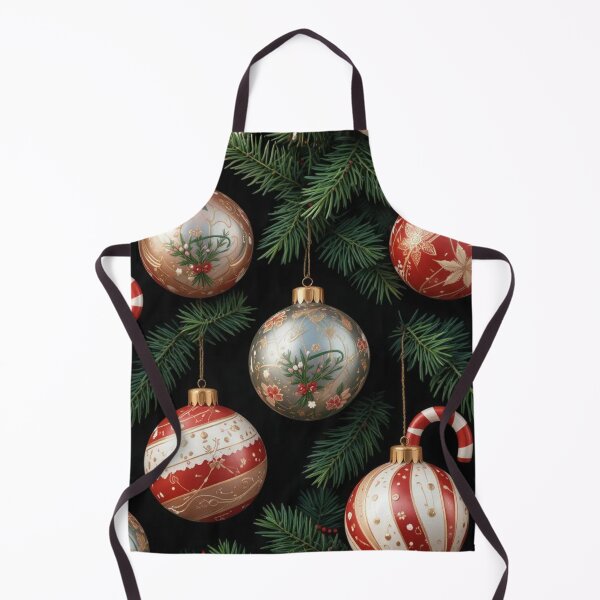Item preview, Elegant Christmas Ornaments on Fir Branches designed and sold by InezPhotography.