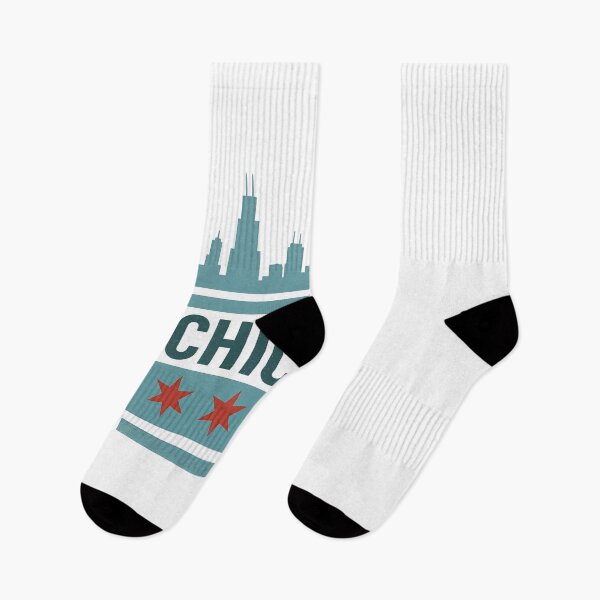 Item preview, Chicago Skyline Silhouette with Vintage Design and Iconic Landmarks designed and sold by Rue Market.