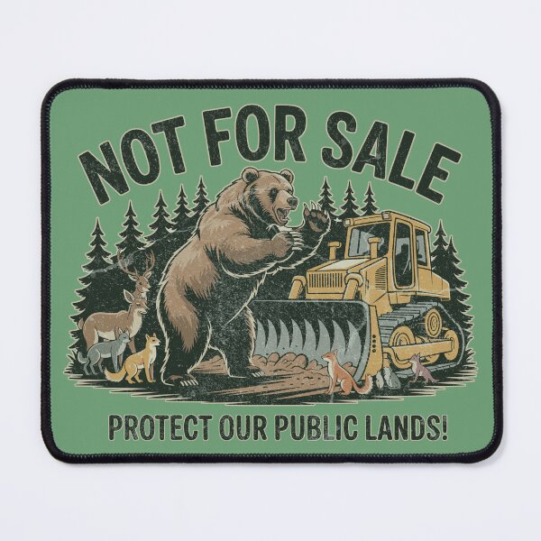 Item preview, Vintage "Protect Our Public Lands" Design designed and sold by Wander X Design.