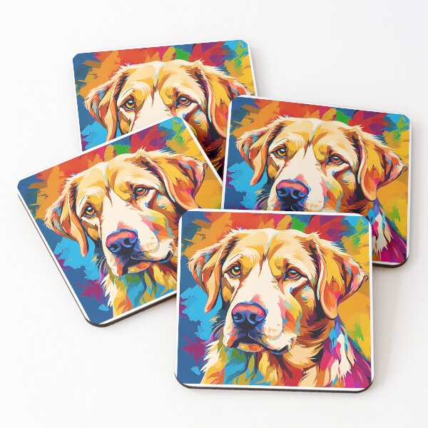 Item preview, Vibrantly Colored Modern Art Labrador Retriever Design designed and sold by Fredster1966.