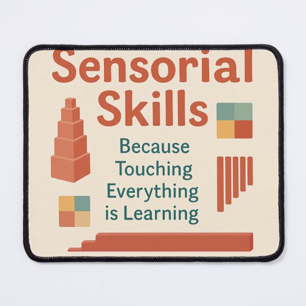 Item preview, Sensorial Skills | Montessori Teacher Humor designed and sold by MforMontessori.