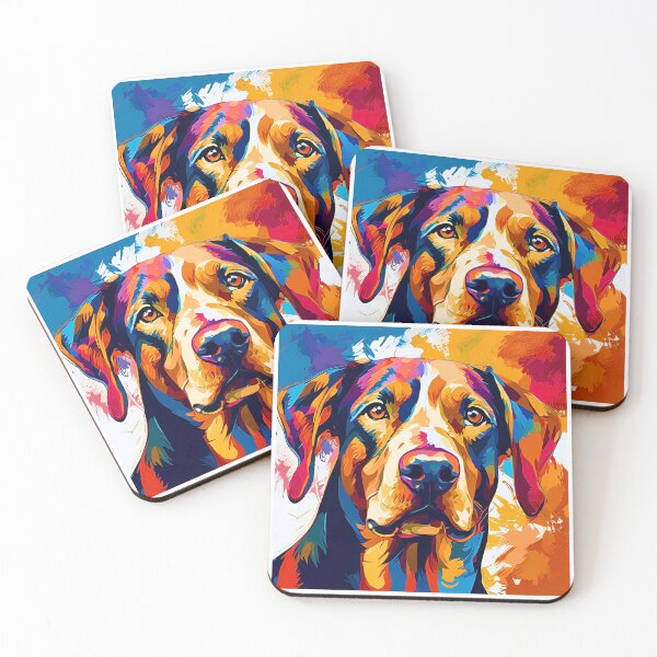 Item preview, Vibrantly Colored Modern Art Doberman Pinscher Design designed and sold by Fredster1966.