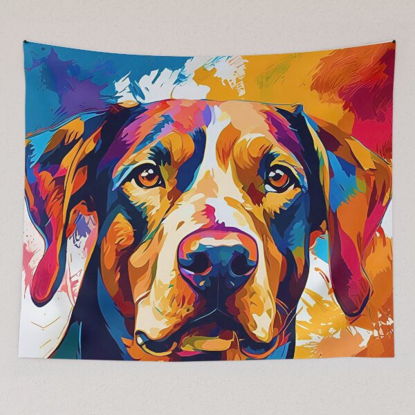 Item preview, Vibrantly Colored Modern Art Doberman Pinscher Design designed and sold by Fredster1966.